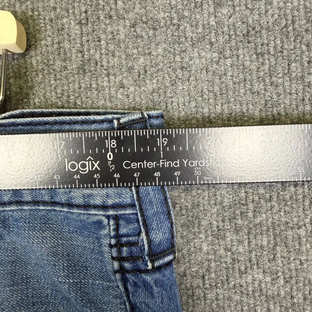 True Religion Men's Straight Jeans Size 36x32 Denim World Tour USA Buddha